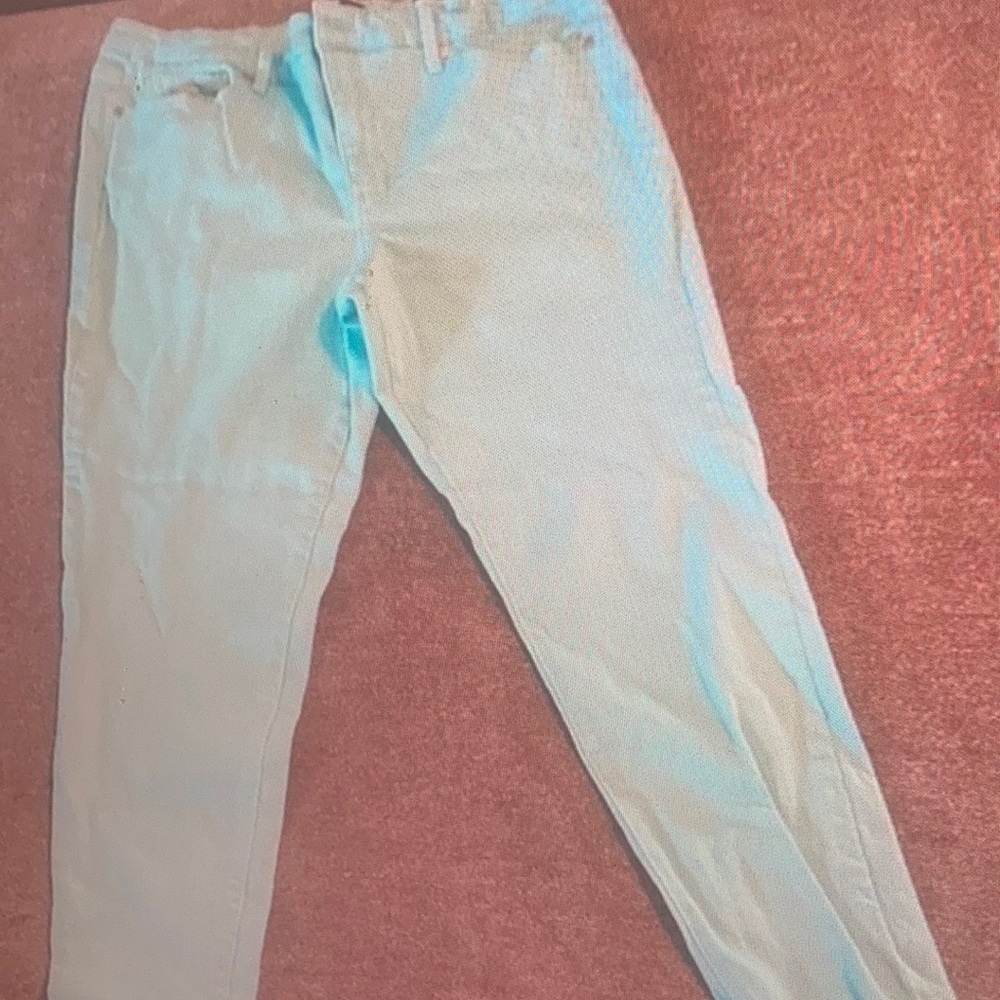 Nine West skinny ankle jeans; size 14